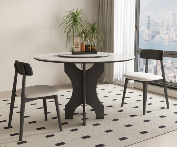 Modern Dining Table And Chairs-ID:631335025