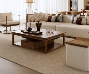 New Chinese Style Sofa Combination-ID:153240927