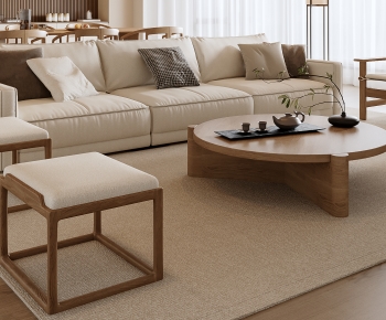 New Chinese Style Sofa Combination-ID:810759125