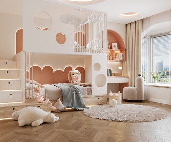 Modern Girl's Room Daughter's Room-ID:348515038