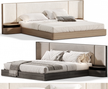 Modern Double Bed-ID:128456123