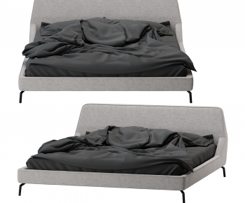 Modern Double Bed-ID:761440049