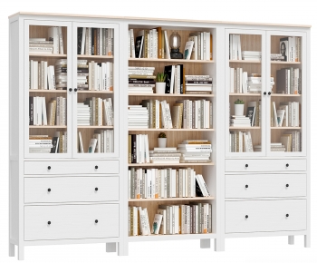 Simple European Style Bookcase-ID:844342959