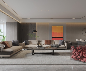 Modern A Living Room-ID:290229377