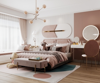 Modern Girl's Room Daughter's Room-ID:632519017