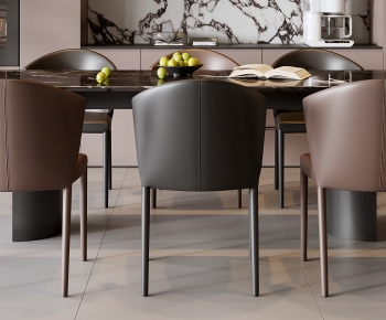 Modern Dining Table And Chairs-ID:572524077