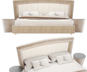 Modern Double Bed-ID:558211097