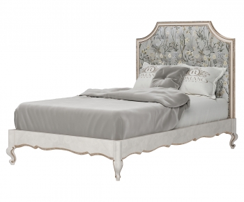 French Style Single Bed-ID:805320982