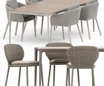 Modern Dining Table And Chairs-ID:492511994