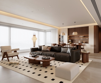 Modern A Living Room-ID:326689008