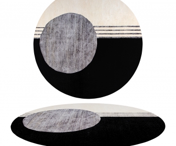 Modern Circular Carpet-ID:301487925