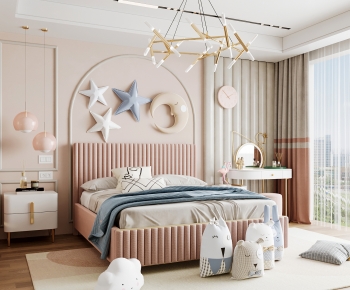 Modern Girl's Room Daughter's Room-ID:410141945