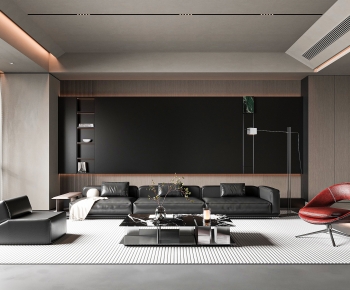 Modern A Living Room-ID:706016064