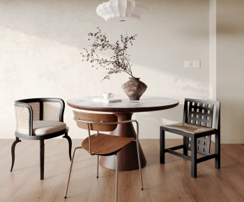 Modern Dining Table And Chairs-ID:268383034