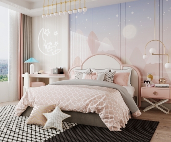 Modern Girl's Room Daughter's Room-ID:280682099