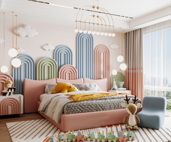 Modern Girl's Room Daughter's Room-ID:649518975