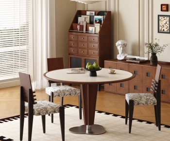 Modern Dining Table And Chairs-ID:353915931