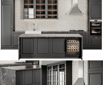 Modern Kitchen Cabinet-ID:505826009