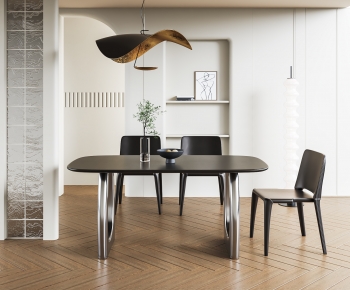 Modern Dining Table And Chairs-ID:593431009