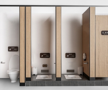 Modern Public Toilet-ID:983227979