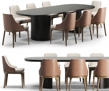 Modern Dining Table And Chairs-ID:383025883