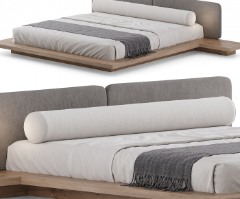 Modern Double Bed-ID:321162948