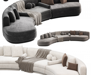 Modern Curved Sofa-ID:444842105