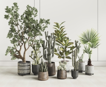 Modern Ground Green Plant Potted Plants-ID:478948127