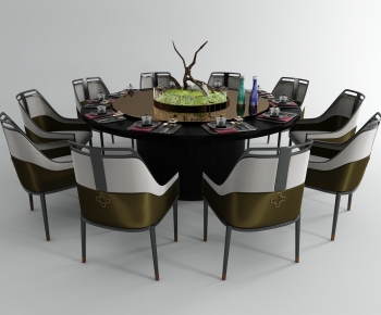 Modern Dining Table And Chairs-ID:634567024