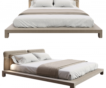 Modern Double Bed-ID:726178888