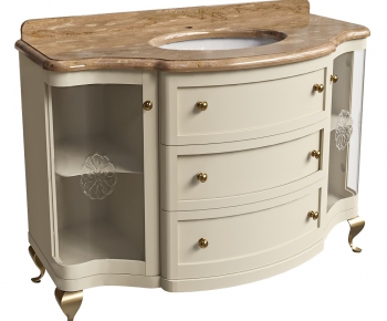 American Style Bathroom Cabinet-ID:210989959