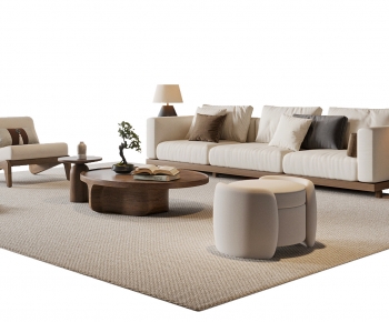 New Chinese Style Sofa Combination-ID:728513964