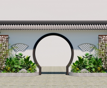 New Chinese Style Landscape Wall-ID:170151002