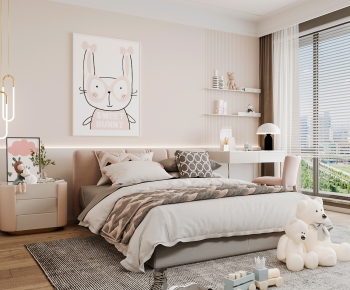 Modern Girl's Room Daughter's Room-ID:892091044