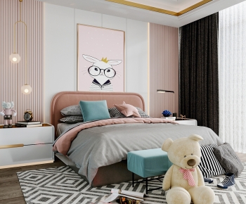 Modern Girl's Room Daughter's Room-ID:922034986