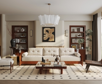 French Style A Living Room-ID:931705008