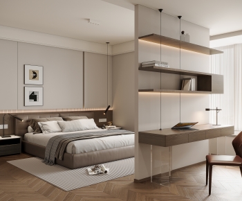 Modern Bedroom-ID:666449159