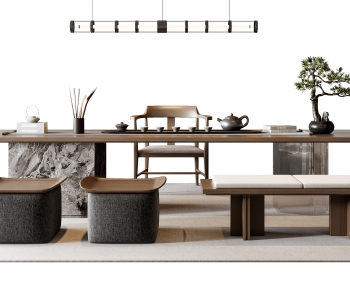 Modern Tea Tables And Chairs-ID:855390079