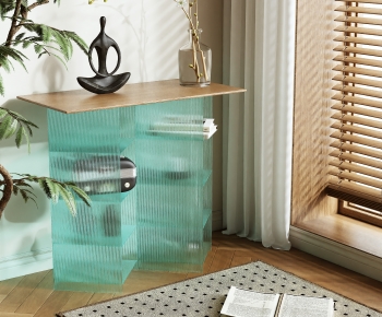 Modern Entrance Cabinet-ID:980369096