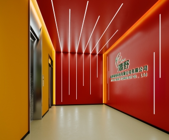 Modern Office Elevator Hall-ID:897828104