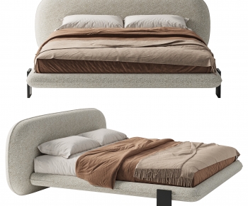 Modern Double Bed-ID:354526042