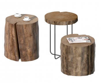 Wabi-sabi Style Side Table/corner Table-ID:269432074