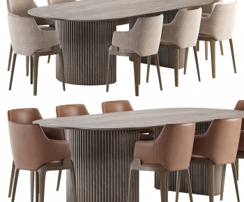 Modern Dining Table And Chairs-ID:834621917