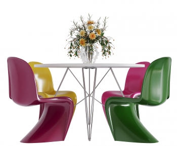 Modern Dining Table And Chairs-ID:435174941