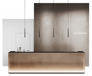 Modern Reception Desk-ID:185005908