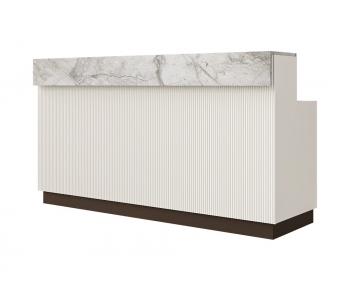 Modern Reception Desk-ID:639523037