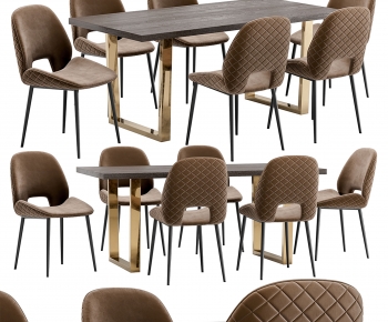 Modern Dining Table And Chairs-ID:145284898