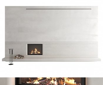 Modern Fireplace-ID:692075019