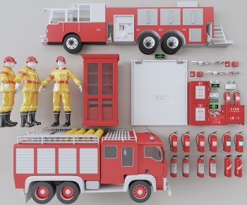 Modern Fire-fighting Equipment-ID:615282065