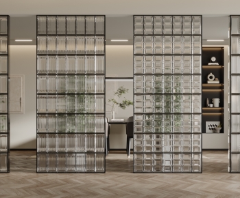 Modern Glass Screen Partition-ID:356358052